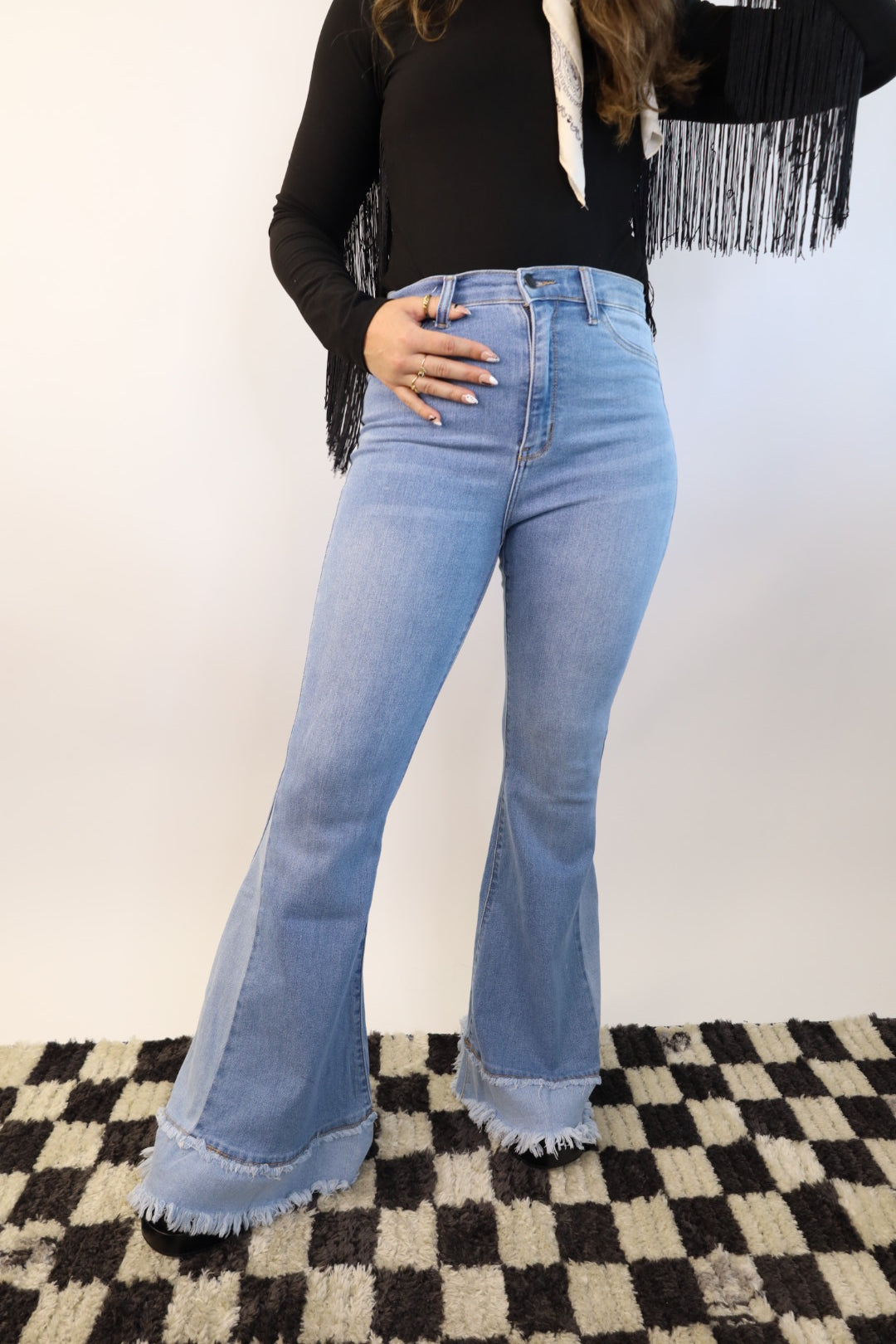 Jade Super Flare Jeans – F+I Collective