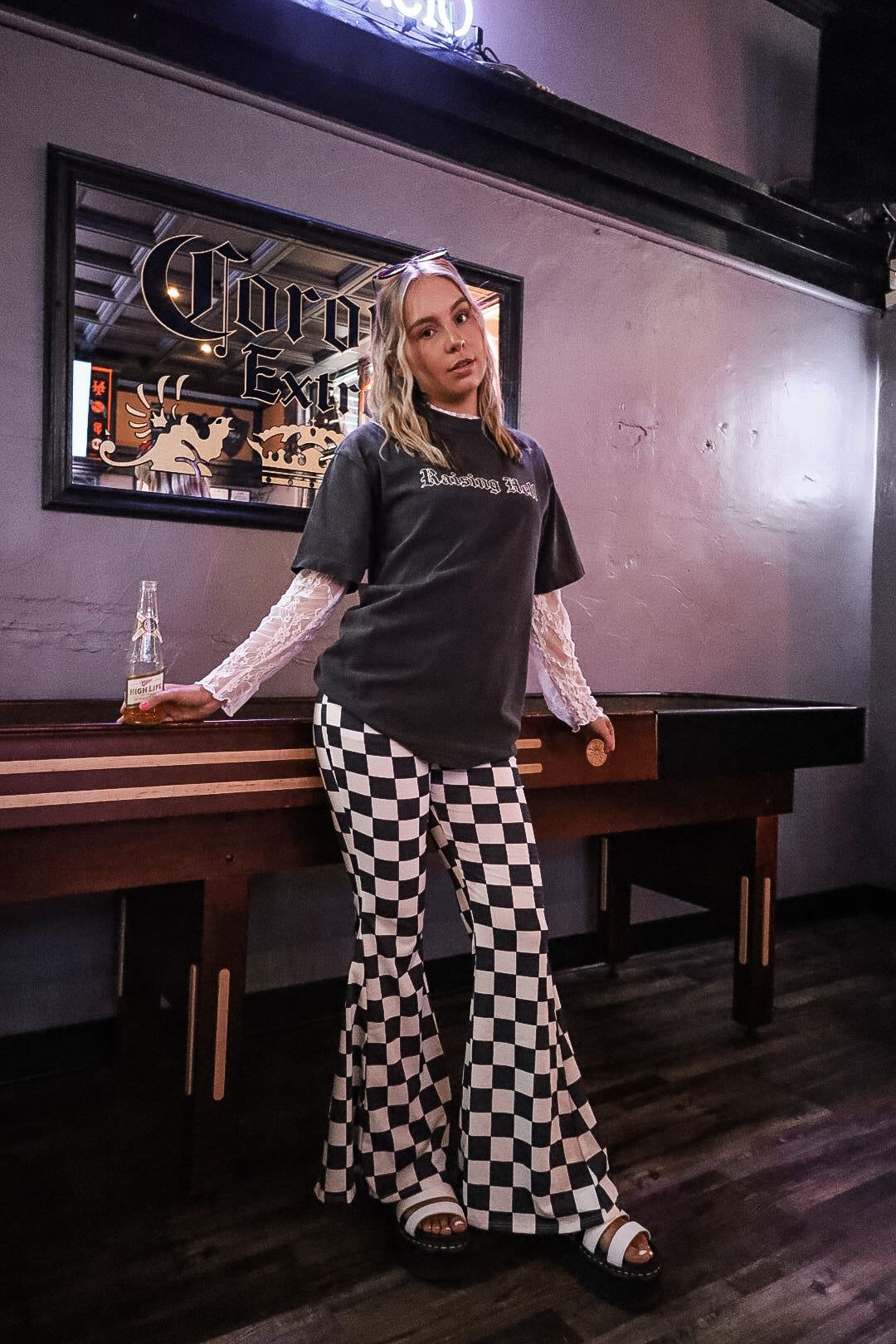 Cold Heart Checkered Pants
