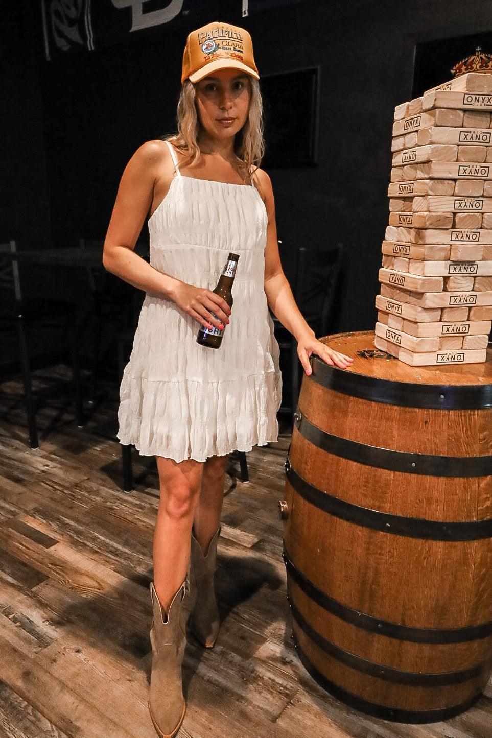 Texas Sun Woven Cami Dress