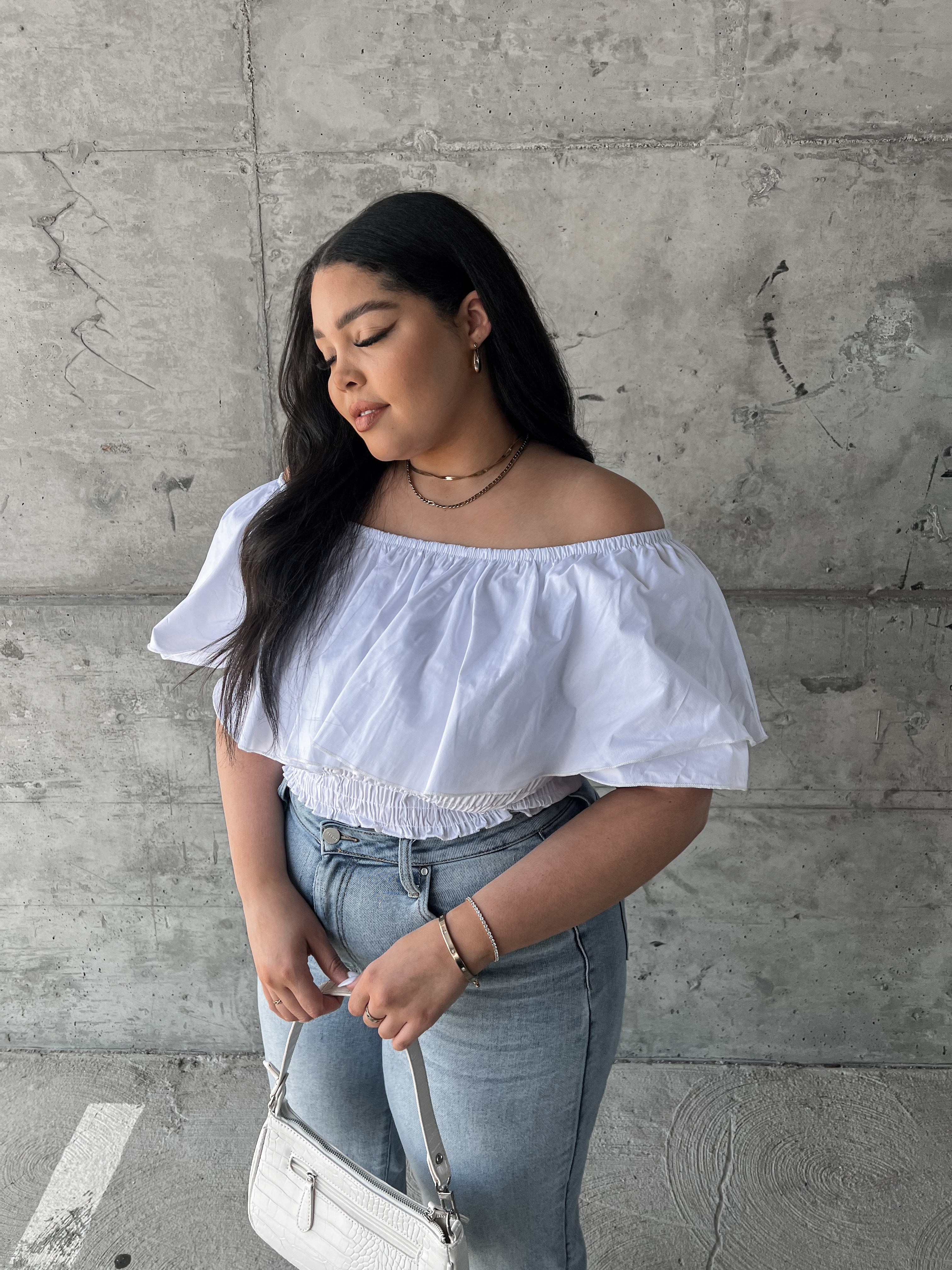 Ananiver At hoppe Analytisk Say My Name Off Shoulder Top – F+I Collective
